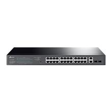 TP-LINK TL-SG1428PE 24 PORT GIGABIT + 2XGIGABIT RJ45/SFP UPLINK YÖNETİLEBİLİR 250W POE RACKMOUNT SWITCH 