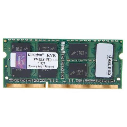 8 GB DDR3 1600MHZ KINGSTON 1X8 CL11 DIMM 1.35 DT KVR16LN11/8WP 