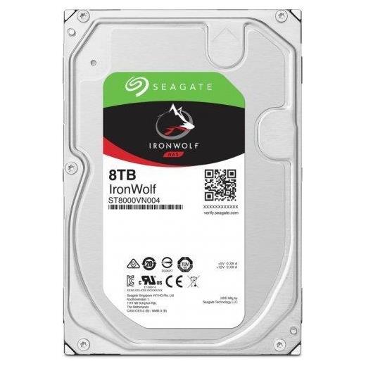 8 TB SEAGATE 3.5 IRONWOLF SATA3 7200RPM 256MB ST8000VN004 (3 YIL RESMI DIST GARANTILI) 